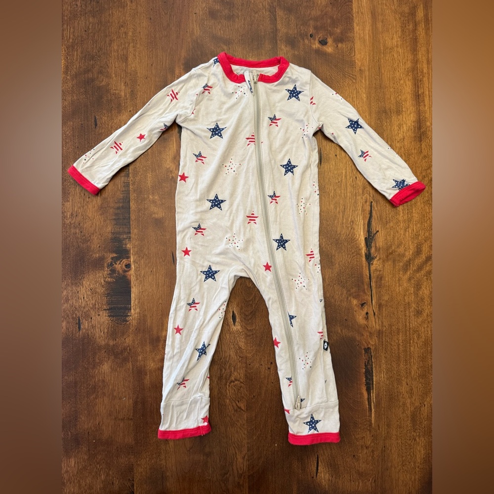 Kyte BABY Star Pattern Kids One Piece Zippy